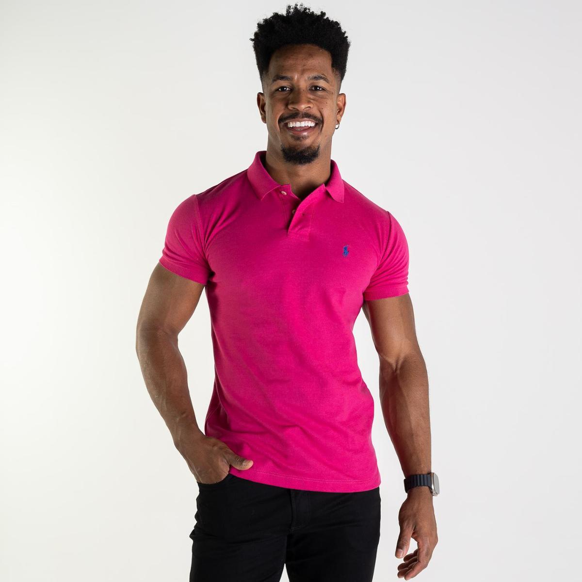 Camisa Polo Slim Fit Polo Ralph Lauren