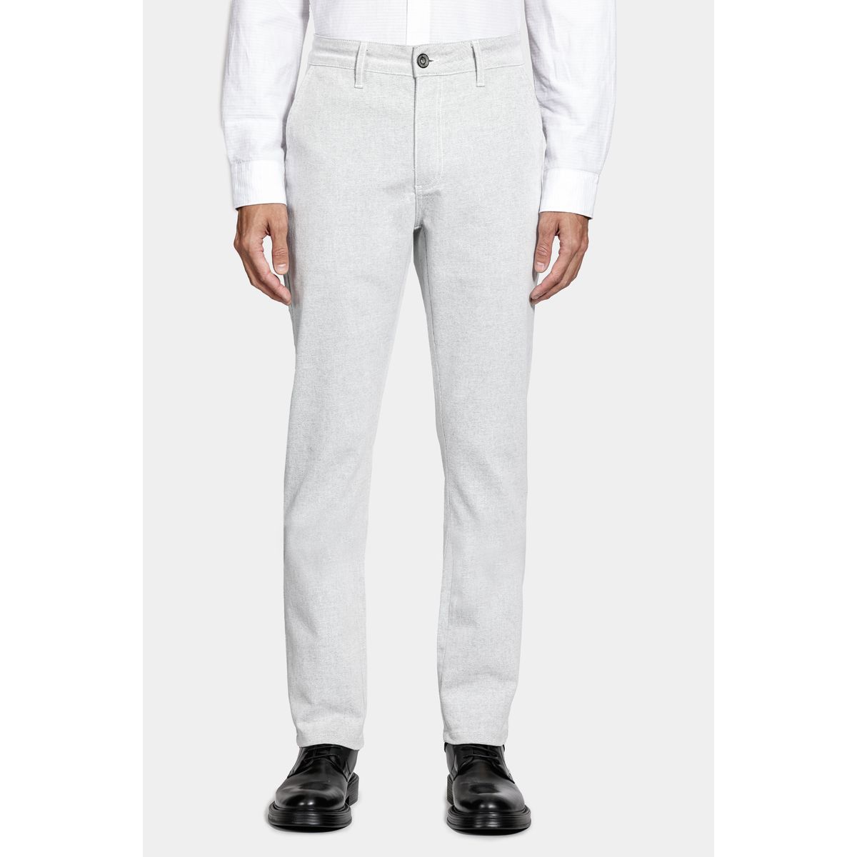 Calça Chino Bolso Faca Moline Café Aramis